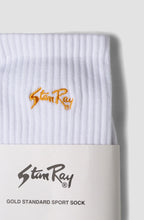 Load image into Gallery viewer, GOLD STANDARD SPORT SOCK WHITE

